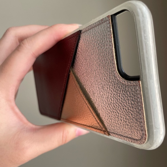 Zero Gravity iPhone 8 Plus Case, Bronze/Silver/Gold w/ Card Slots - Picture 2 of 3